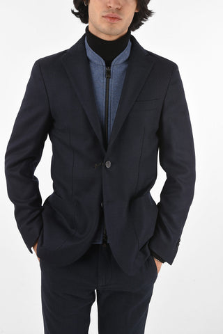 ID Wool IDENTITY Blazer with Detachable Lined