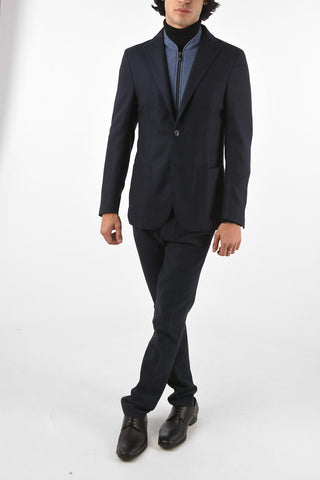 ID Wool IDENTITY Blazer with Detachable Lined