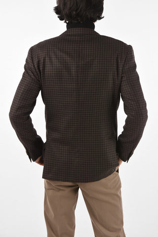 Cashmere Mini Checked LEADER SOFT Blazer