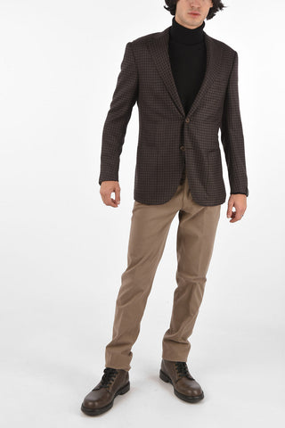 Cashmere Mini Checked LEADER SOFT Blazer