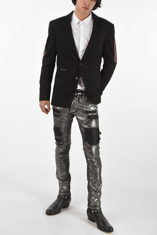 HOMME center vent peak lapel 2-button I HAD A DREAM blazer