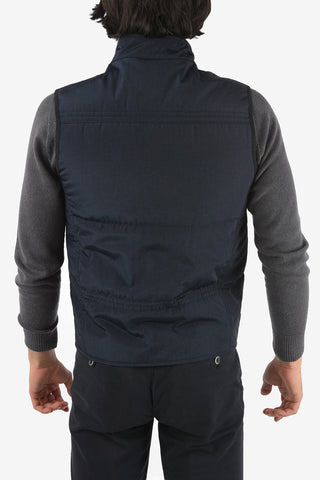 ID Gilet Multitasca Imbottito con Doppia Chiusura a Scomparsa