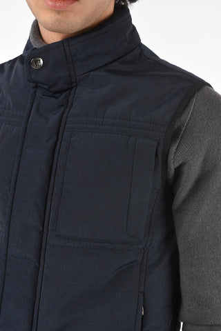ID Gilet Multitasca Imbottito con Doppia Chiusura a Scomparsa