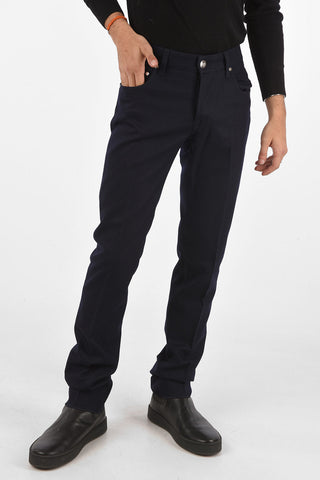 ID Pantaloni 5 Tasche in Lana