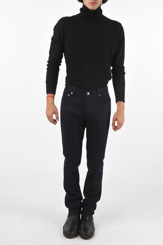 ID Pantaloni 5 Tasche in Lana