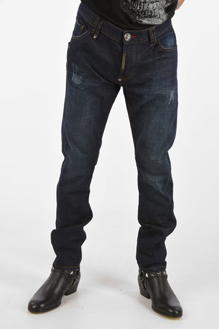 17cm stretch denim THE WAY super straight fit jeans
