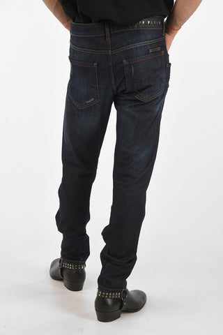 17cm stretch denim THE WAY super straight fit jeans