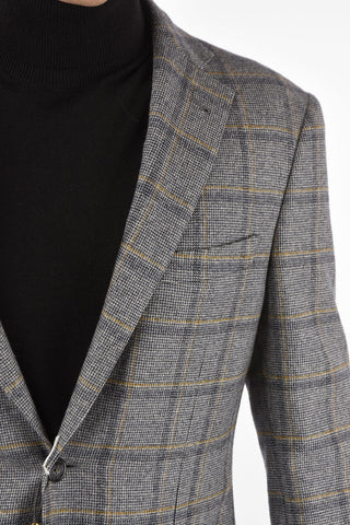 Virgin Wool Tartan GATE Blazer