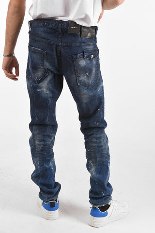17cm vintage effect mid-rise waist COOL GUY jeans