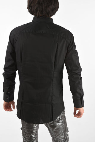 HOMME hidden closure Diamond Cut LS ANSELM shirt