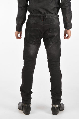 jeans SOME NIGHTS biker straight cut 15cm