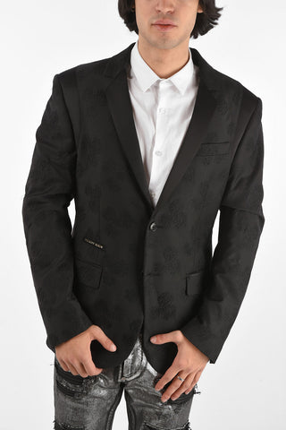 HOMME center vent notch lapel 2-button ANOTHER BATTLE blazer
