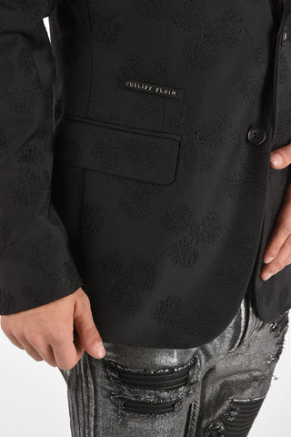 HOMME center vent notch lapel 2-button ANOTHER BATTLE blazer