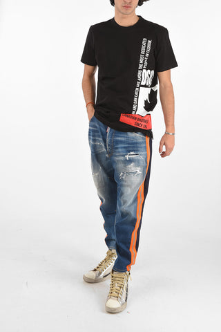 printed CIGARETTE FIT t-shirt