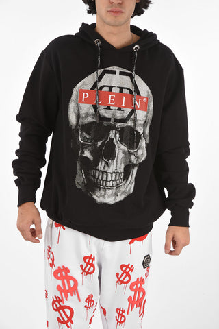 HOMME skull sweatshirt with hood