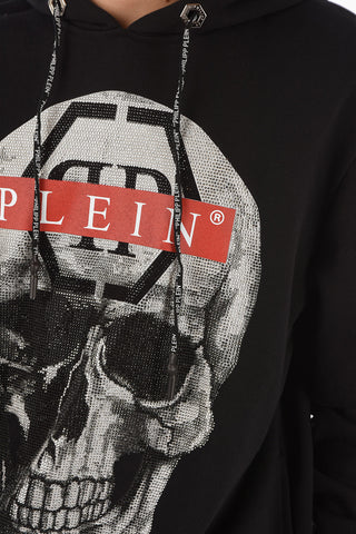 HOMME skull sweatshirt with hood