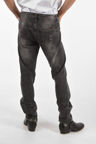 18cm stretch denim FOOL super straight fit jeans