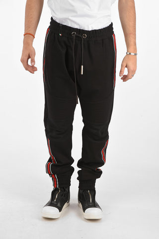 Contrasting Side Band I HAD A DREAM jogger pants