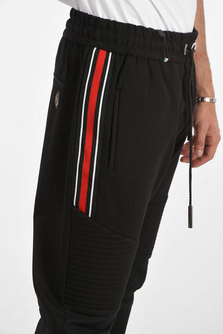Contrasting Side Band I HAD A DREAM jogger pants