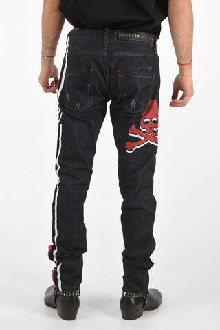 jeans straight fit DAYLIGHT con stampa 17.5cm