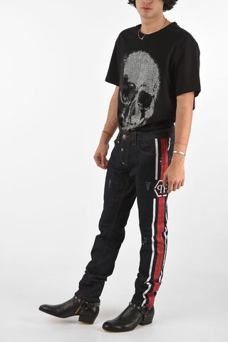 jeans straight fit DAYLIGHT con stampa 17.5cm
