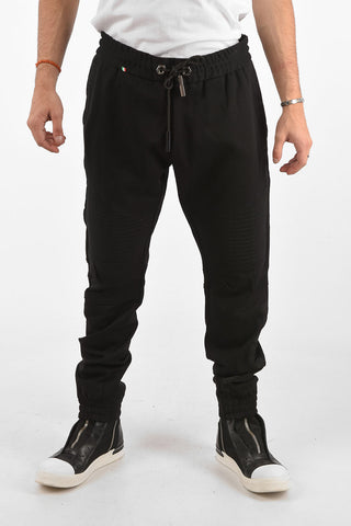HOMME drawstring waist FALLING DEEPER jogger pants