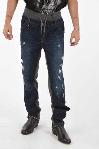 18cm sweat details BLUE jeans