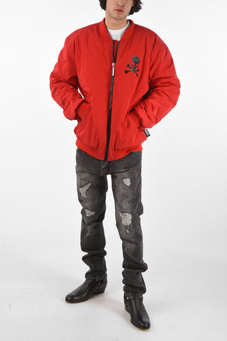 HOMME zip closure bomber