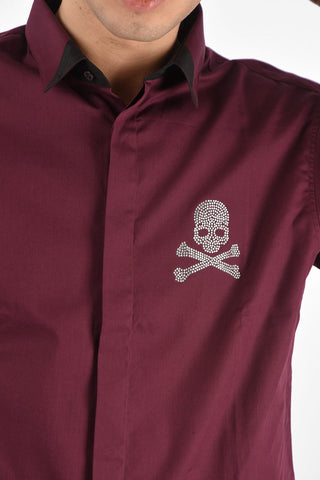 HOMME hidden closure Diamond Cut LS ANSELM shirt