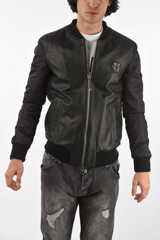 HOMME Bomber PP1978 in pelle