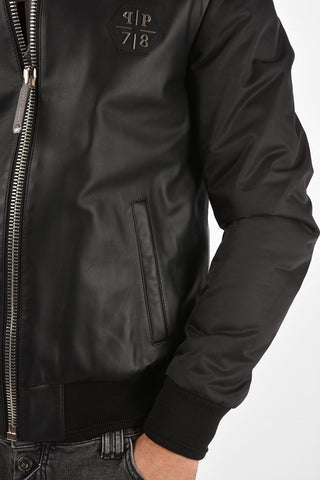 HOMME Bomber PP1978 in pelle