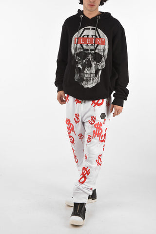 HOMME printed RED MONEY jogger pants