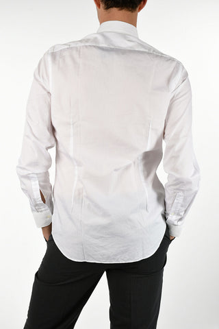 Geometric Patterned SLIM FIT Cotton Shirt