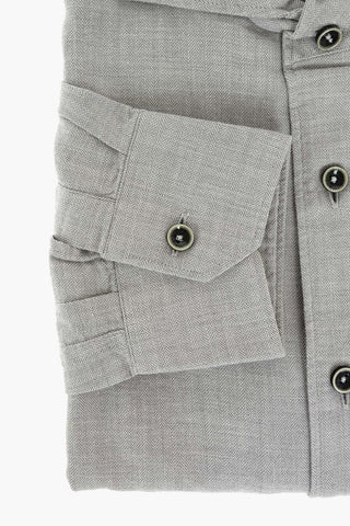 ID Twill Cotton Shirt with Breast-pocket