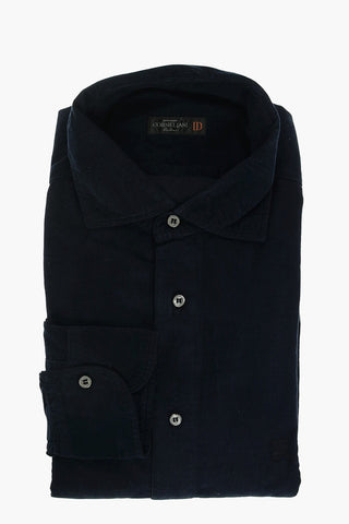 ID Corduroy Shirt with Embroidered Logo