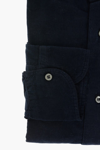 ID Corduroy Shirt with Embroidered Logo