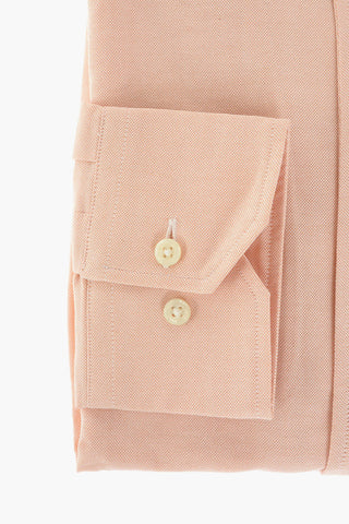 Hopsack Cotton Shirt with Patch Breast-pocket
