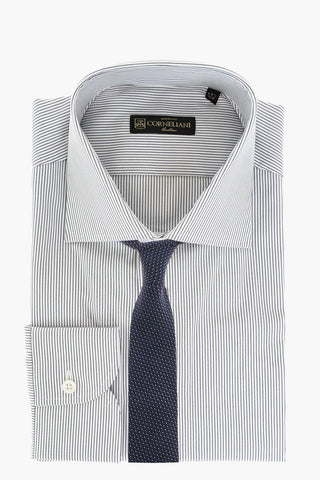 Pinstriped Oxford Cotton Shirt