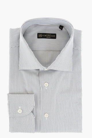 Pinstriped Oxford Cotton Shirt