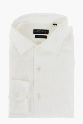 ID Jacquard Cotton SLIM FIT Shirt