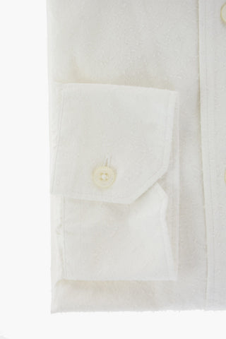 ID Jacquard Cotton SLIM FIT Shirt