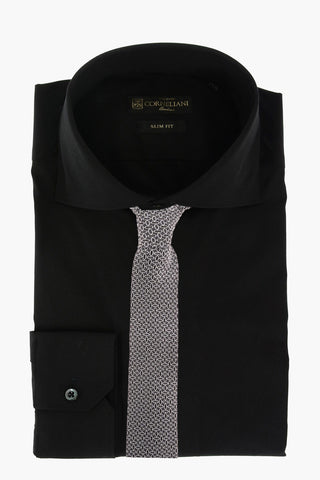 Stretch Cotton SLIM FIT Shirt with Standard Collar