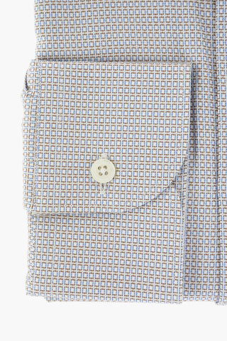 Geometric Patterned Cotton Shirt