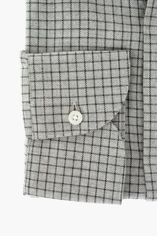 CC COLLECTION Camicia Graph Check con Collo Francese
