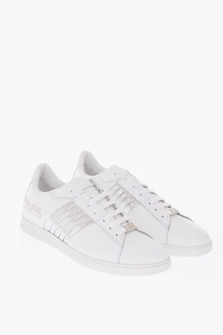 leather Lo-Top Sneakers
