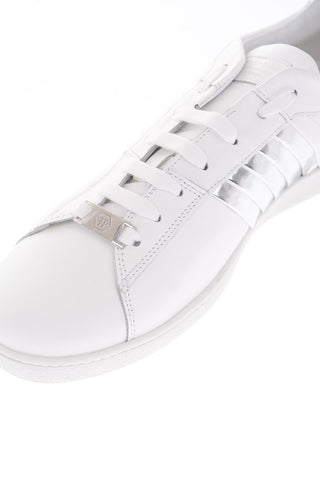 leather Lo-Top Sneakers
