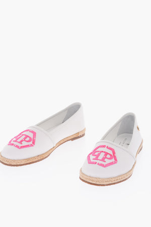 espadrillas RAISSA in cotone con ricamo