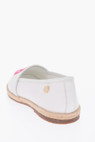 cotton RAISSA espadrillas with embroidery