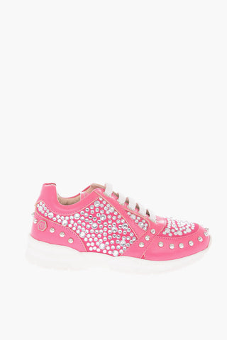 rhinestone embellished LOVE THEM Runner sneakers