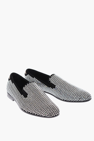 Mocassini LUXURY MAN in pelle con gioielli
